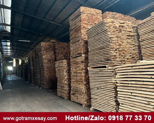 PHÔI GỖ TRÀM XẺ SẤY