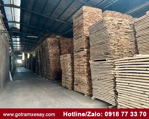 Xưởng cưa gỗ tràm xẻ sấy chất lượng tại Đồng Nai