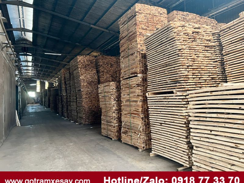 Xưởng cưa gỗ tràm xẻ sấy chất lượng tại Đồng Nai