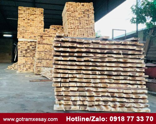 PHÔI GỖ TRÀM XẺ SẤY