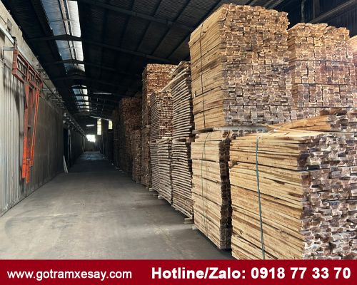 PHÔI GỖ TRÀM XẺ SẤY